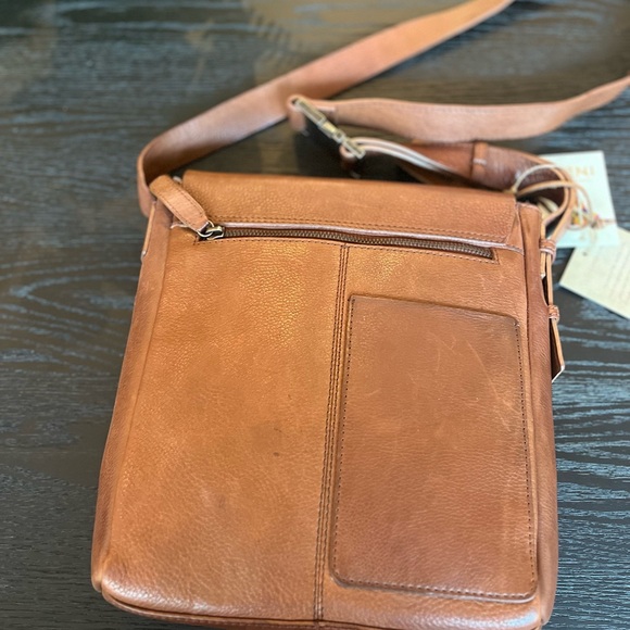 Brown Leather Satchel - Picture 5 of 7